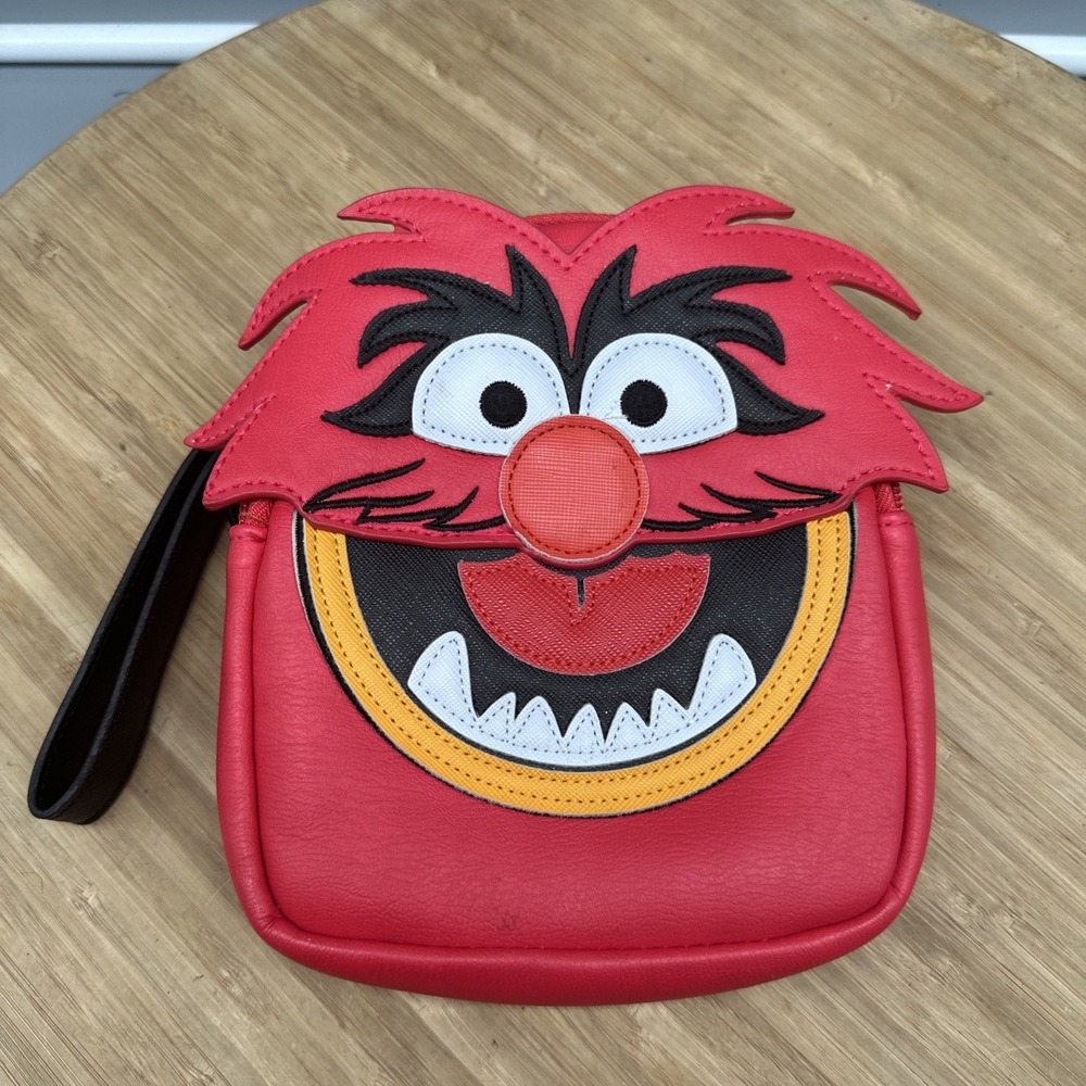 Disney Parks LOUNGEFLY The Muppets ANIMAL Wristlet Wallet Belt Bag Fanny New